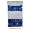 Bag, Tite-Lip™, plastic, clear and white, 4x6-inch top zip with block and hole. Sold per pkg of 1,000. image number 0