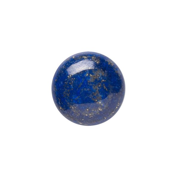 Lapis lazuli 1pkg1, calibrated round cab natural 18mm image number 0