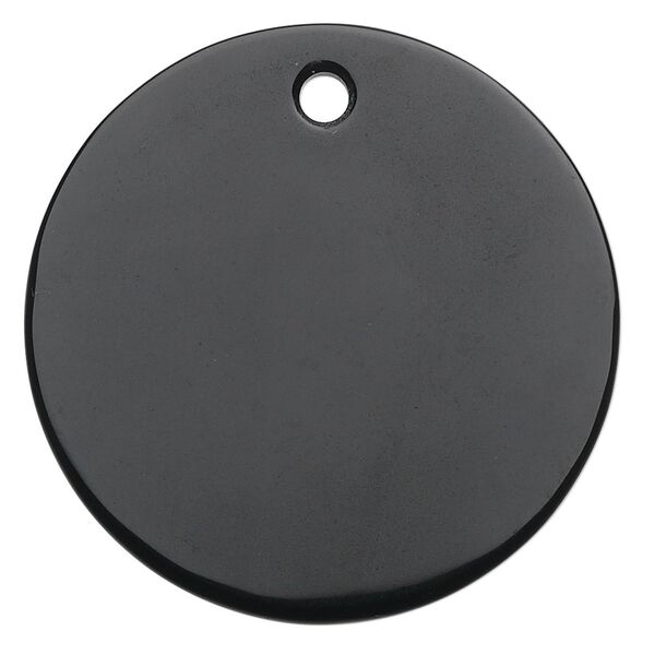Black onyx 1pkg1, flat round focal 40mm image number 0