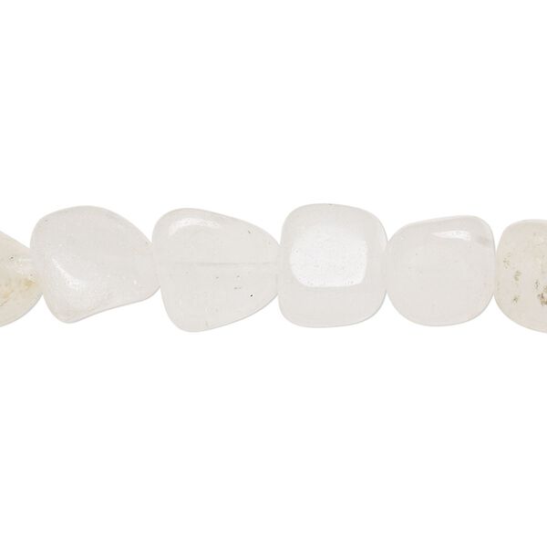 Malaysia "jade" 1pkg1, pebble / chip bead natural 15 inch medium to large / large image number 0