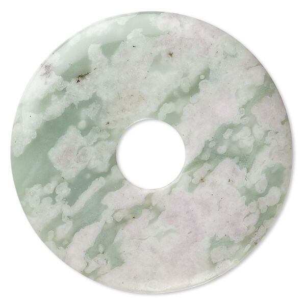 Peace "jade" 1pkg1, donut focal natural 50mm image number 0