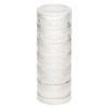 Organizer jar, Space Saver, plastic, clear, 1-1/2 x 5/8 inch round. Sold per 6-piece set. image number 1