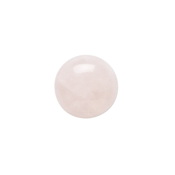Rose quartz 1pkg2, calibrated round cab natural B- grade, 16mm image number 0