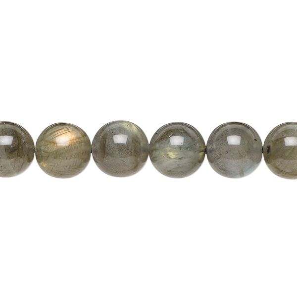 Labradorite 1pkg1, round bead natural B grade, 15.5-16 inch 8mm image number 0