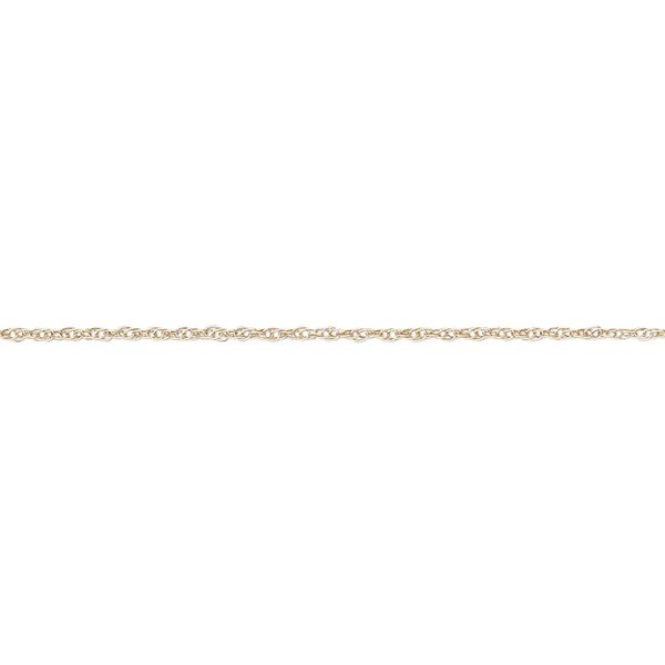 Chain, Gossamer™, 14Kt gold, 0.5mm triple rope. Sold per pkg of 5 feet. image number 0