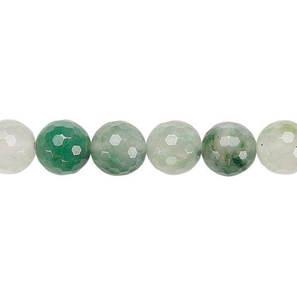 Madagascar quartz 1pkg1, faceted round bead natural 8 inch 8mm image number 0