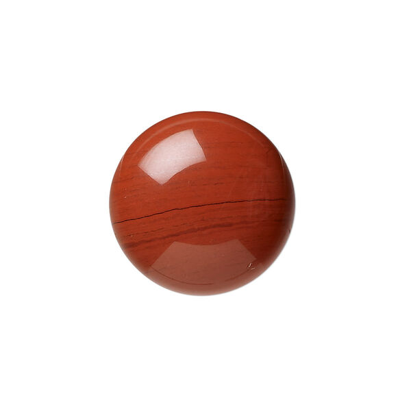Red jasper 1pkg2, calibrated round cab natural 20mm image number 0