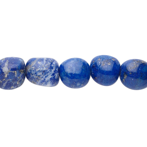 Lapis lazuli 1pkg1, tumbled nugget bead natural 15.5-16 inch small image number 0
