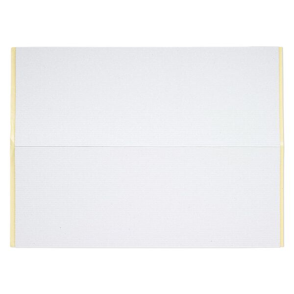 Adhesive strip, Art Edge™, EVA foam, white glitter, 2mm. Sold per 10-inch sheet. image number 1