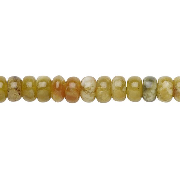 Red serpentine 1pkg1, rondelle bead 15.5-16 inch 6x4mm image number 0