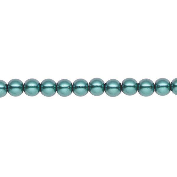 Pearl 2pk green, Celestial Crystal® 4mm round 15.5-16 inch image number 0