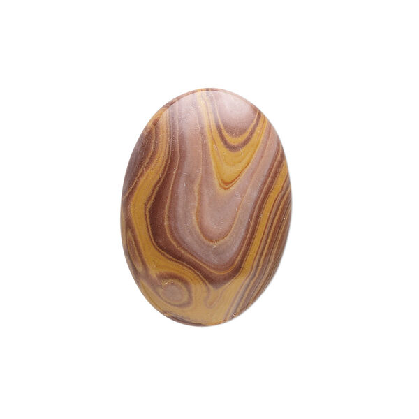Autumn hickoryite 1pkg1, calibrated oval cab natural 25x18mm image number 0