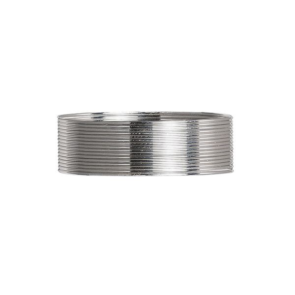 Wire, Beadalon®, stainless steel, 3/4 hard, round, 24 gauge. Sold per pkg of 12 meters. image number 0