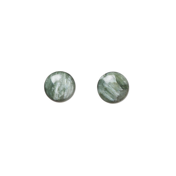 Seraphinite 1pkg2, calibrated round cab natural 8mm image number 0