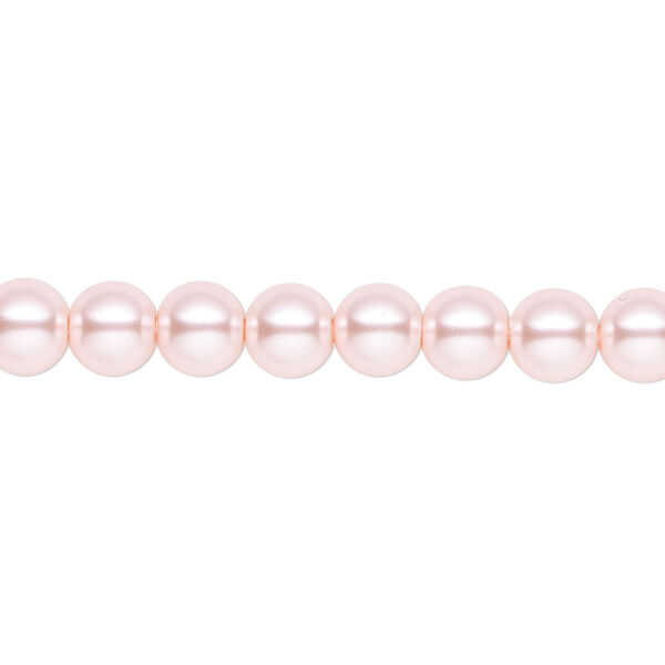 Pearl 2pk rosaline, Celestial Crystal® 6mm round 15.5-16 inch image number 0