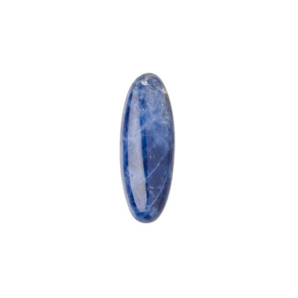 Sodalite 1pkg1, calibrated oval cab natural 22x8mm image number 0