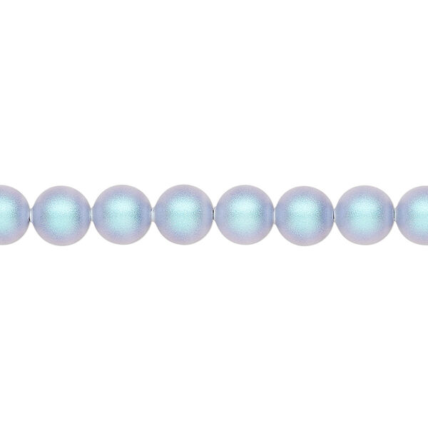 Pearl 500pk iridescent light blue, Swarovski® 6mm round 5810 image number 0