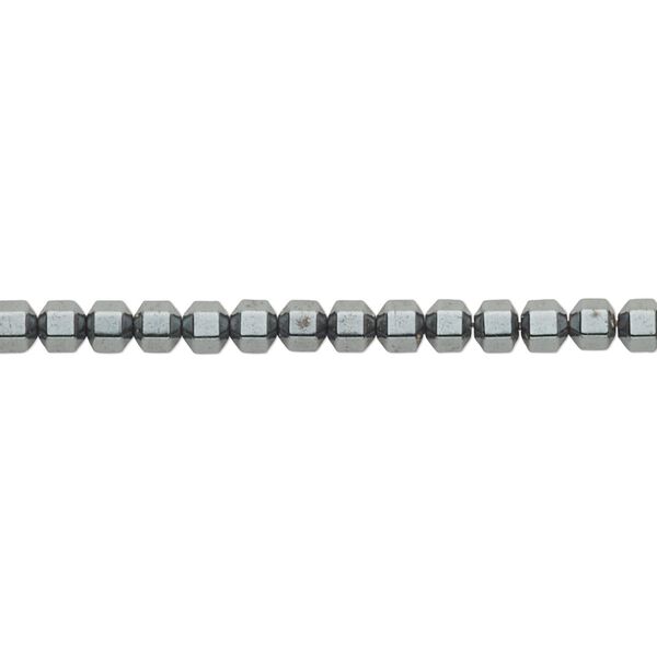 Hemalyke™ 1pkg1, faceted hexagon rondelle bead 15.5-16 inch 3x3mm-4x4mm image number 0