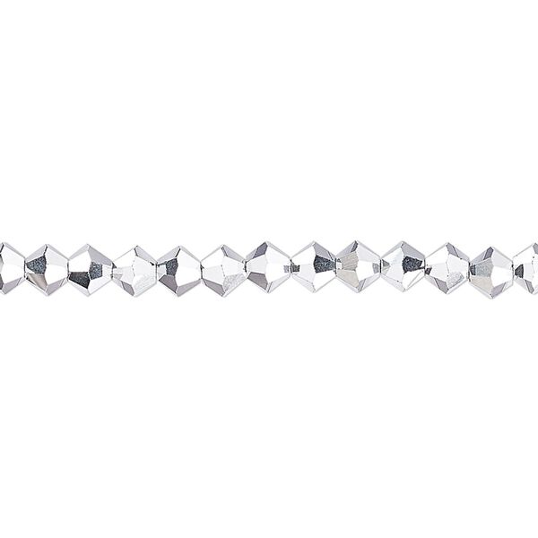 Bead 144pk crystal Labrador 2X, Preciosa Czech crystal 4mm bicone image number 0