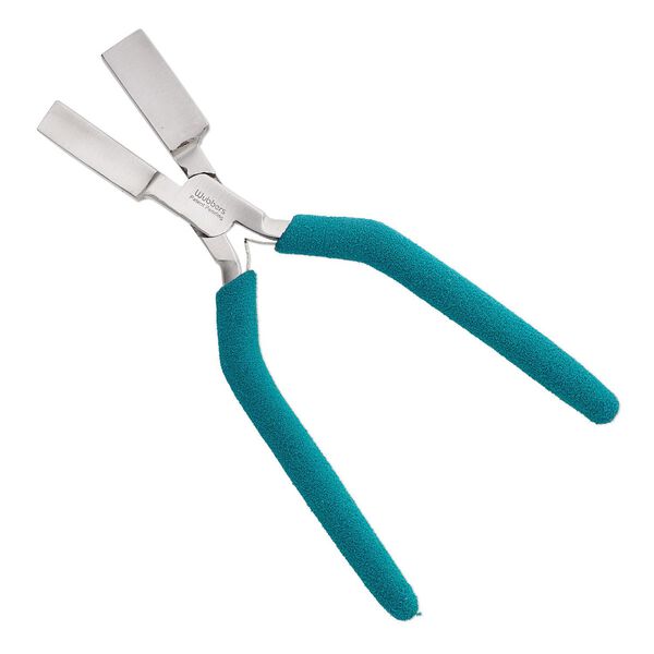 Pliers, Wubbers® Designer Mandrel, pkg/1, large square mandrel, steel and rubber, 7 inches. image number 0