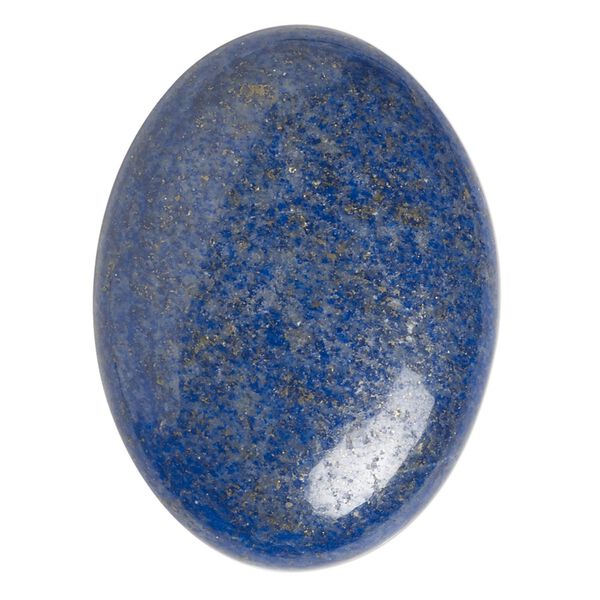 Lapis lazuli 1pkg1, calibrated oval cab natural 40x30mm image number 0