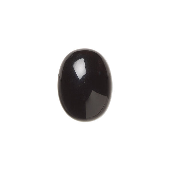 Black onyx 1pkg4, calibrated oval cab 16x12mm image number 0