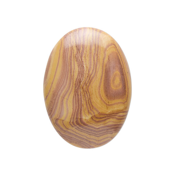 Autumn hickoryite 1pkg1, calibrated oval cab natural 30x22mm image number 0