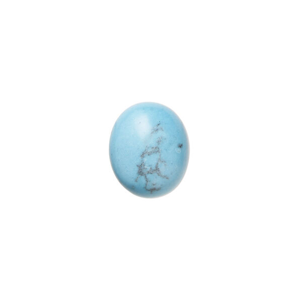 Turquoise 1pkg2, calibrated oval cab 12x10mm image number 0