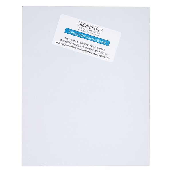 Supply, Sabrina Frey™, medium-density fiberboard, 10x8 inches. Sold per pkg of 3. image number 0