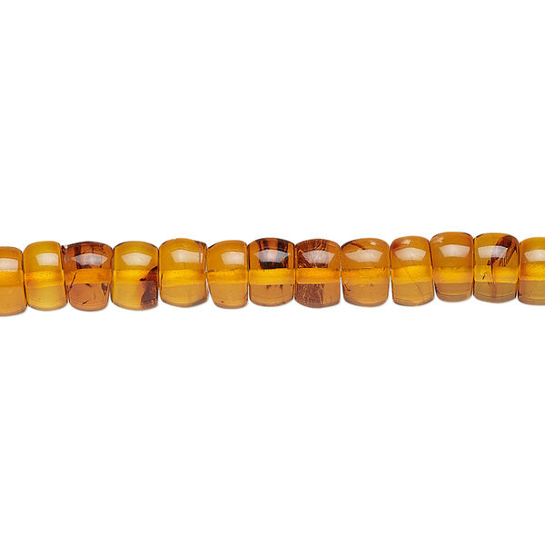 Baltic amber 1pkg1, rondelle bead 15.5-16 inch 6x3mm image number 0