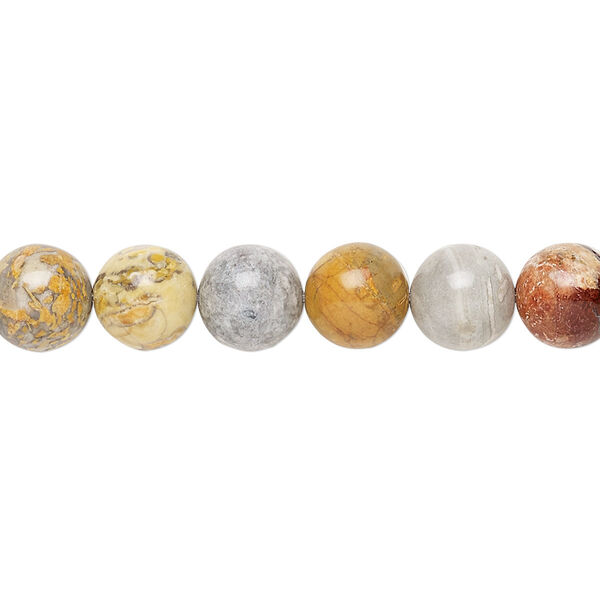 Sky eye jasper 1pkg1, round bead natural 15.5-16 inch 8mm image number 0