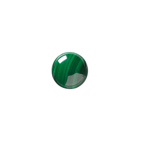 Malachite 1pkg1, calibrated round cab natural 12mm image number 0