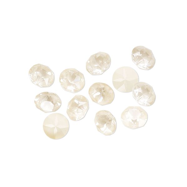 Chaton 12pk crystal linen ignite, Crystal Passions® 6.14-6.32mm round SS29 1088 image number 0