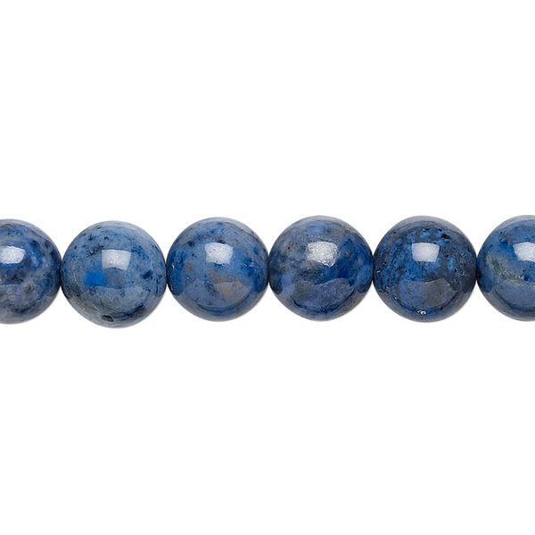 Dumortierite 1pkg1, round bead natural B grade, 15.5-16 inch 8mm image number 0