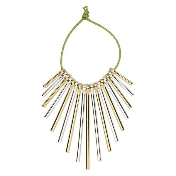 Focal, gold- and silver-plated brass, 20-59mm graduated fan. Sold per 17-piece set. image number 0