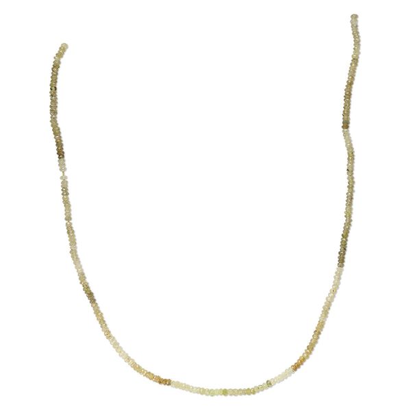 Grossularite garnet 1pkg1, hand-cut micro-faceted rondelle bead natural 14 inch 2x1mm-3x2mm image number 0