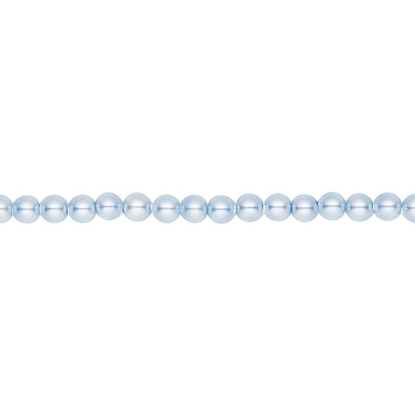 Pearl 1000pk light blue, Swarovski® 3mm round 5810 image number 0
