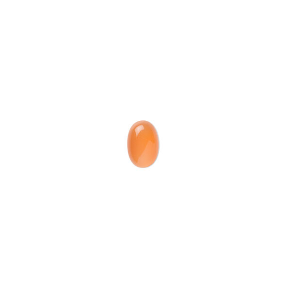Carnelian 1pkg10, calibrated oval cab 6x4mm image number 0