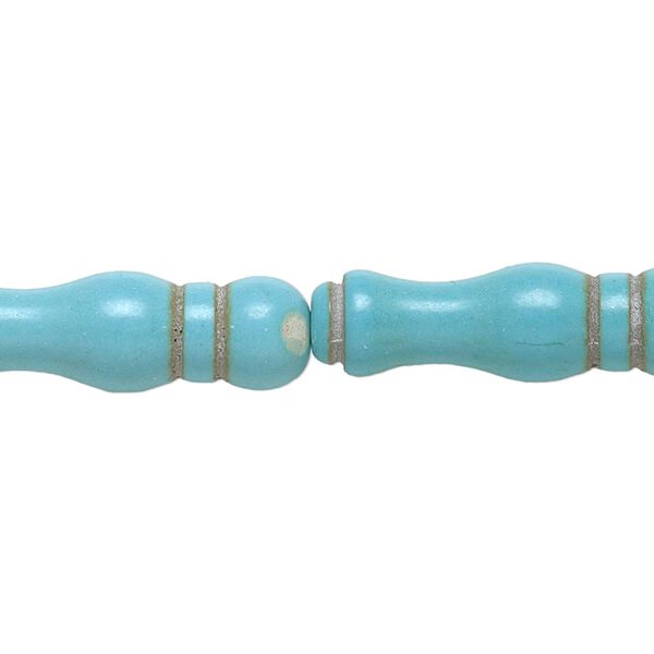 Magnesite 1pkg1, vase bead 15 inch 27x8mm-28x8mm image number 0