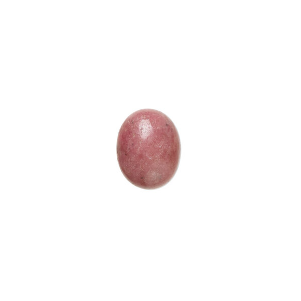 Rhodonite 1pkg6, calibrated oval cab natural 10x8mm image number 0