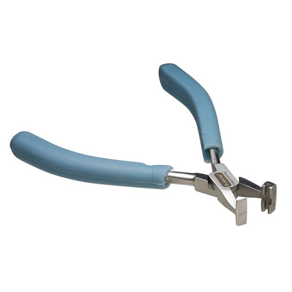 Pliers single banding 1pkg1 steel, 5.5 inch length / 2.4mm groove, Beadalon® mixed colors image number 2