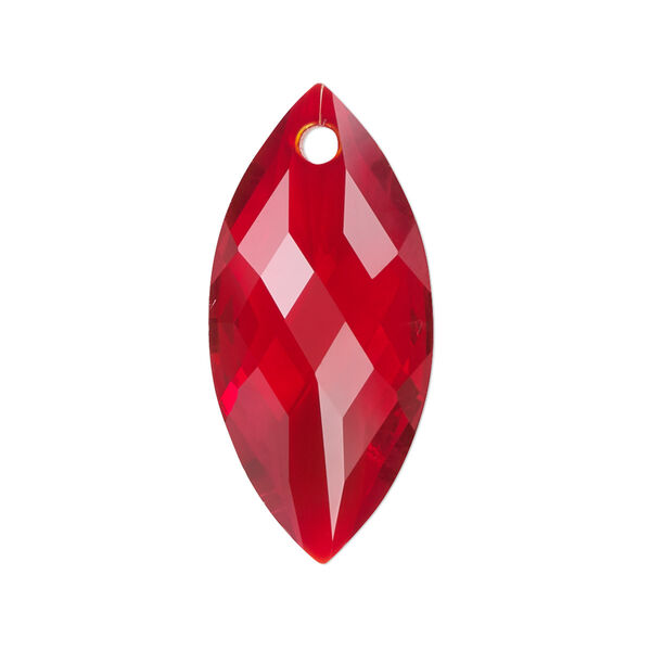 Focal 1pk transparent red, Celestial Crystal® 32x15mm marquise image number 0
