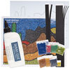 Sabrina Frey Bead Mosaic™ Starter Kit, glass / medium-density fiberboard / glue, pkg/1, multicolored, 8x10 inches with "Desert" design. image number 1