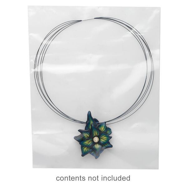 Bag, Tite-Lip™, plastic, clear, 7-1/2 x 12-inch top zip. Sold per pkg of 1,000. image number 0