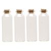 Component, glass and cork, clear, 79x27mm bottle with stopper. Sold per pkg of 24. image number 1