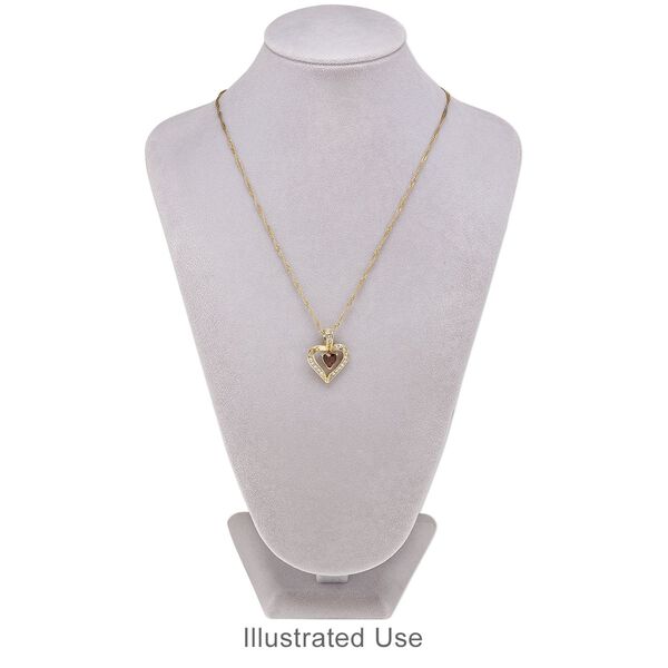 Display, necklace, velveteen and steel, grey, 11 x 7-1/4 x 6 inches. Sold individually. image number 2