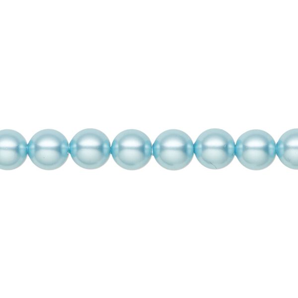 Pearl 50pk azore pearl, Crystal Passions® 6mm round 5810 image number 0