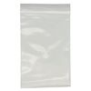 Bag, Tite-Lip™, plastic, clear, 4x6-inch top zip. Sold per pkg of 100. image number 1