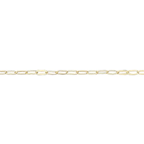 Chain, Gossamer™, 14Kt gold-filled, 0.84mm add-a-bead. Sold per pkg of 5 feet. image number 0
