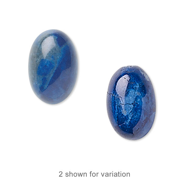 Howlite 1pkg10, calibrated oval cab 6x4mm image number 0